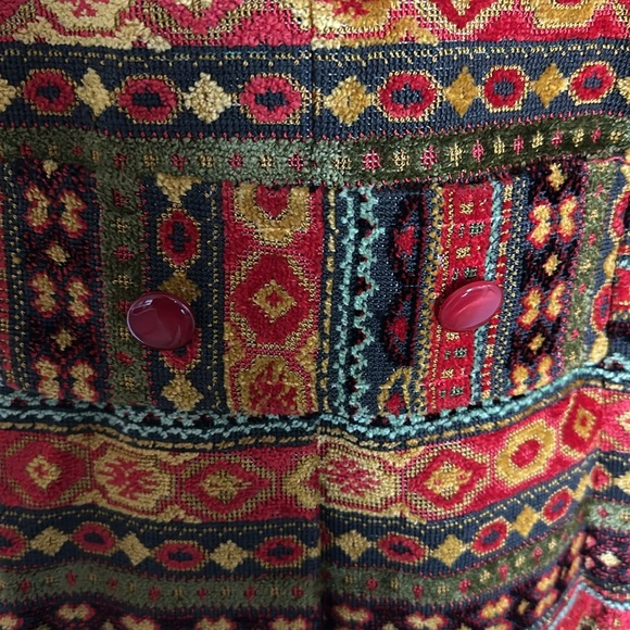 Amazing vintage thick tapestry coat. It is one of a kind - Picture 5 of 7